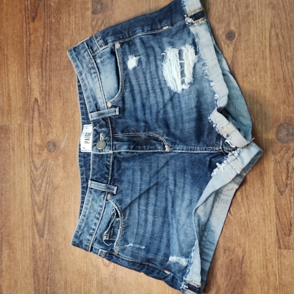 Paige Jimmy Jimmy Short - DK Wash - Size 26